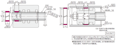 WR型（活塞或活塞杆兼用）